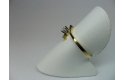Twisted Solitaire Ring Yellow Gold 0.08 crt.
